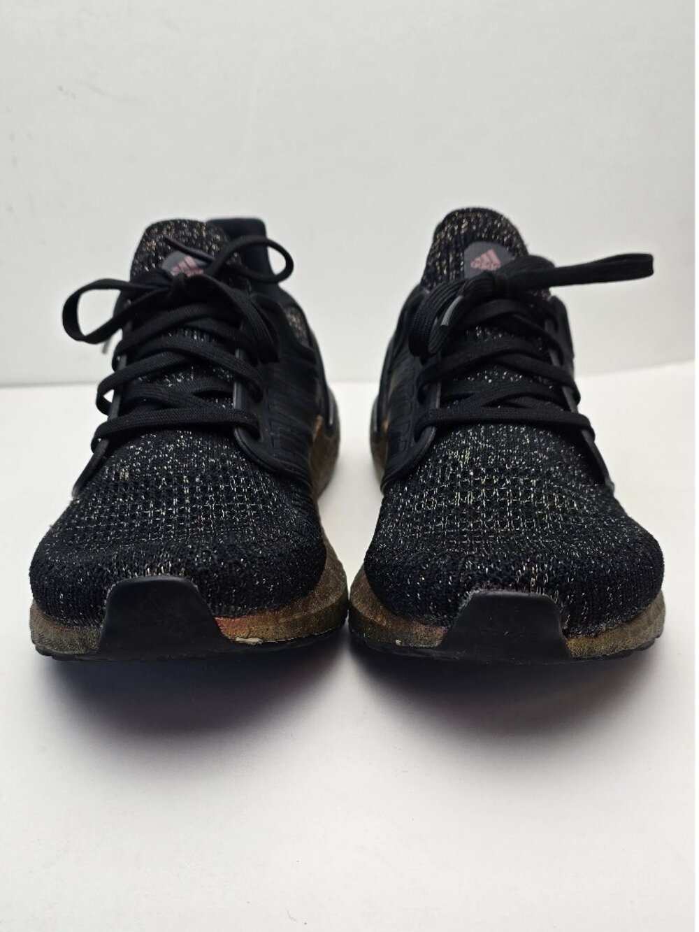 adidas Ultra Boost 20 Black Signal Pink Size 7 - Picture 2 of 8